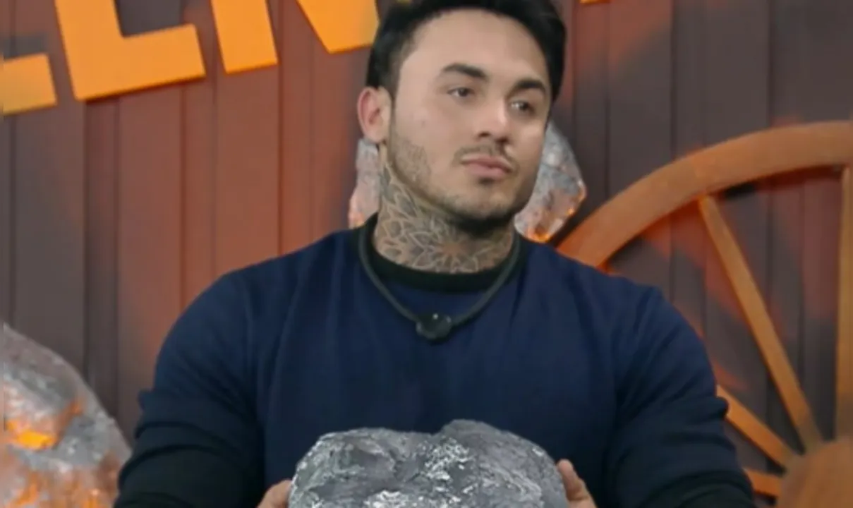 Wallas Arrais eliminado de 'A Fazenda 17' com 31,04% dos votos