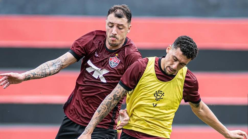 Vitória se prepara para duelo contra o Palmeiras no Allianz Parque