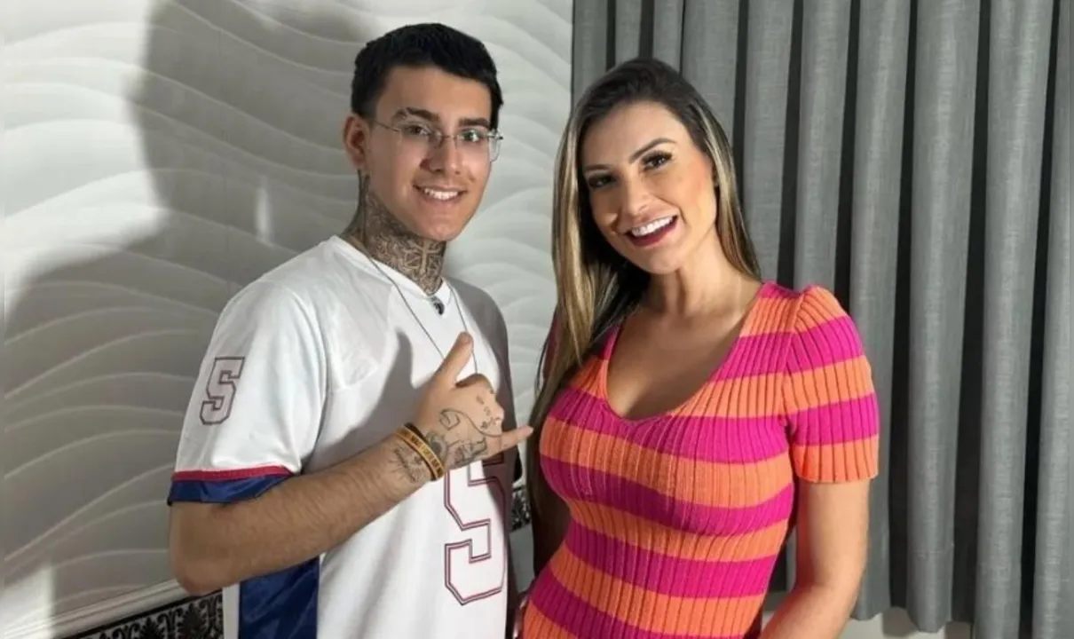 Andressa Urach admite agressão ao filho por medo da sexualidade