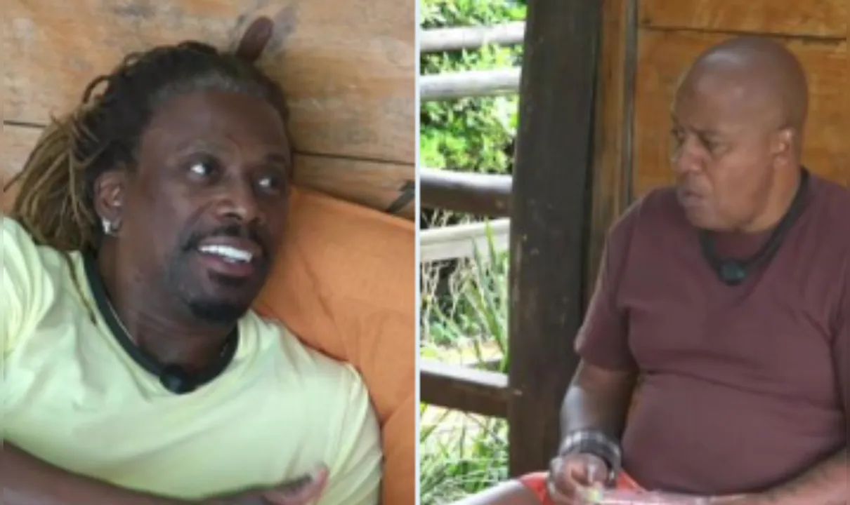 Toninho e Creo criticam namoro de Duda e Mesquita em A Fazenda 17