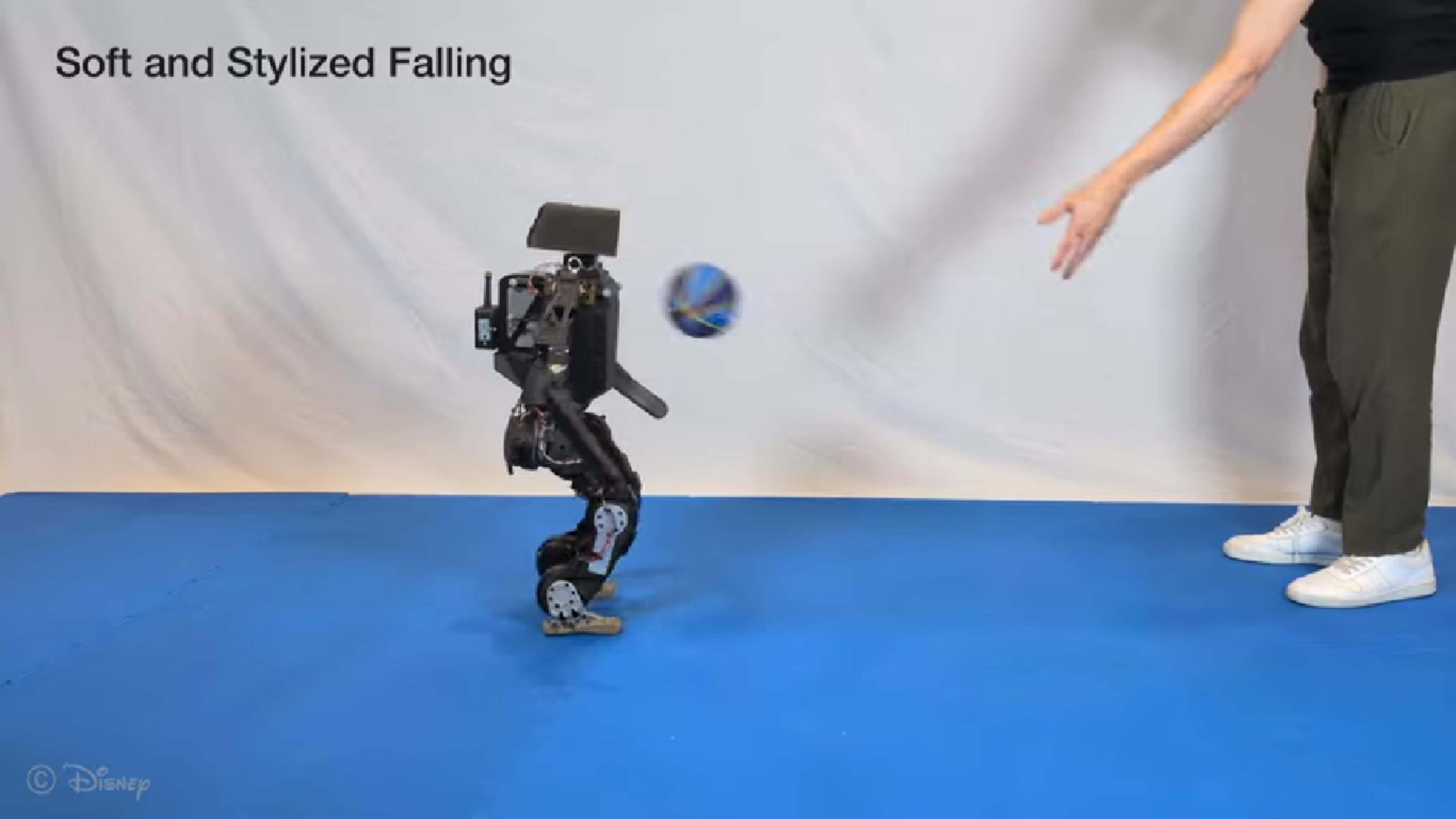 Disney desenvolve robôs que aprendem a cair sem danos