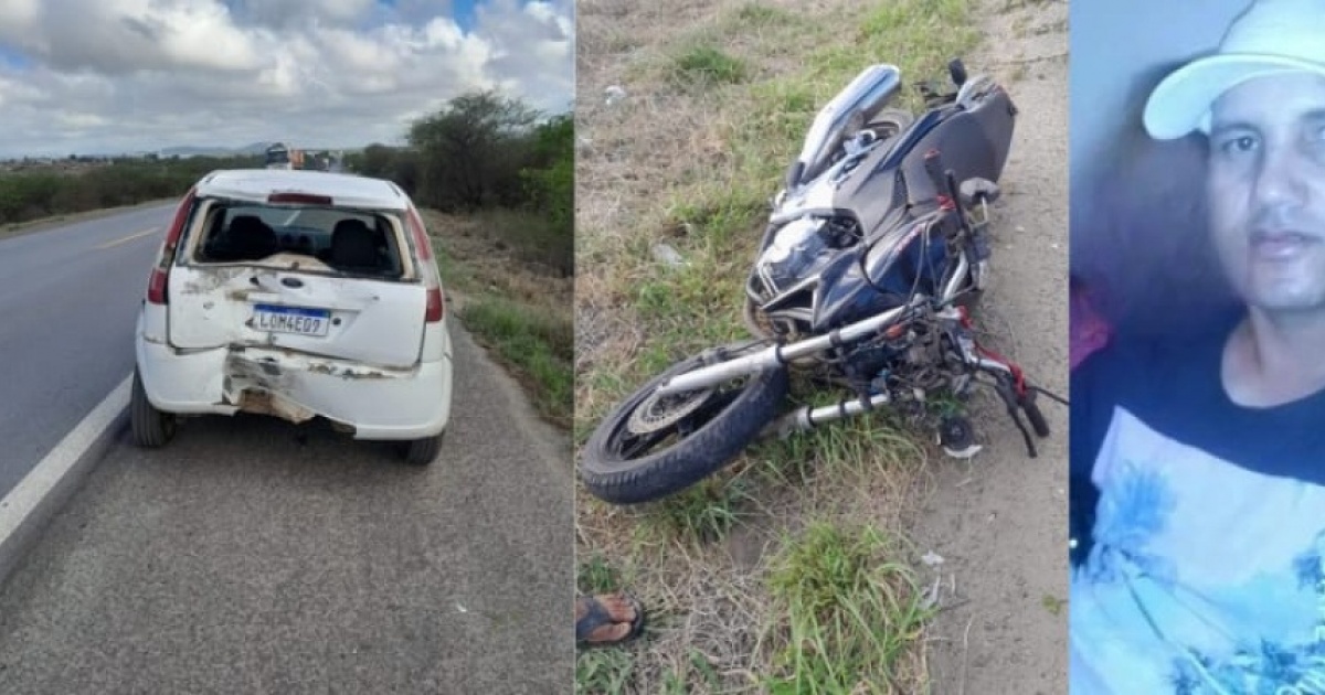 Motociclista morre em acidente na BR-407 em Filadélfia (BA)