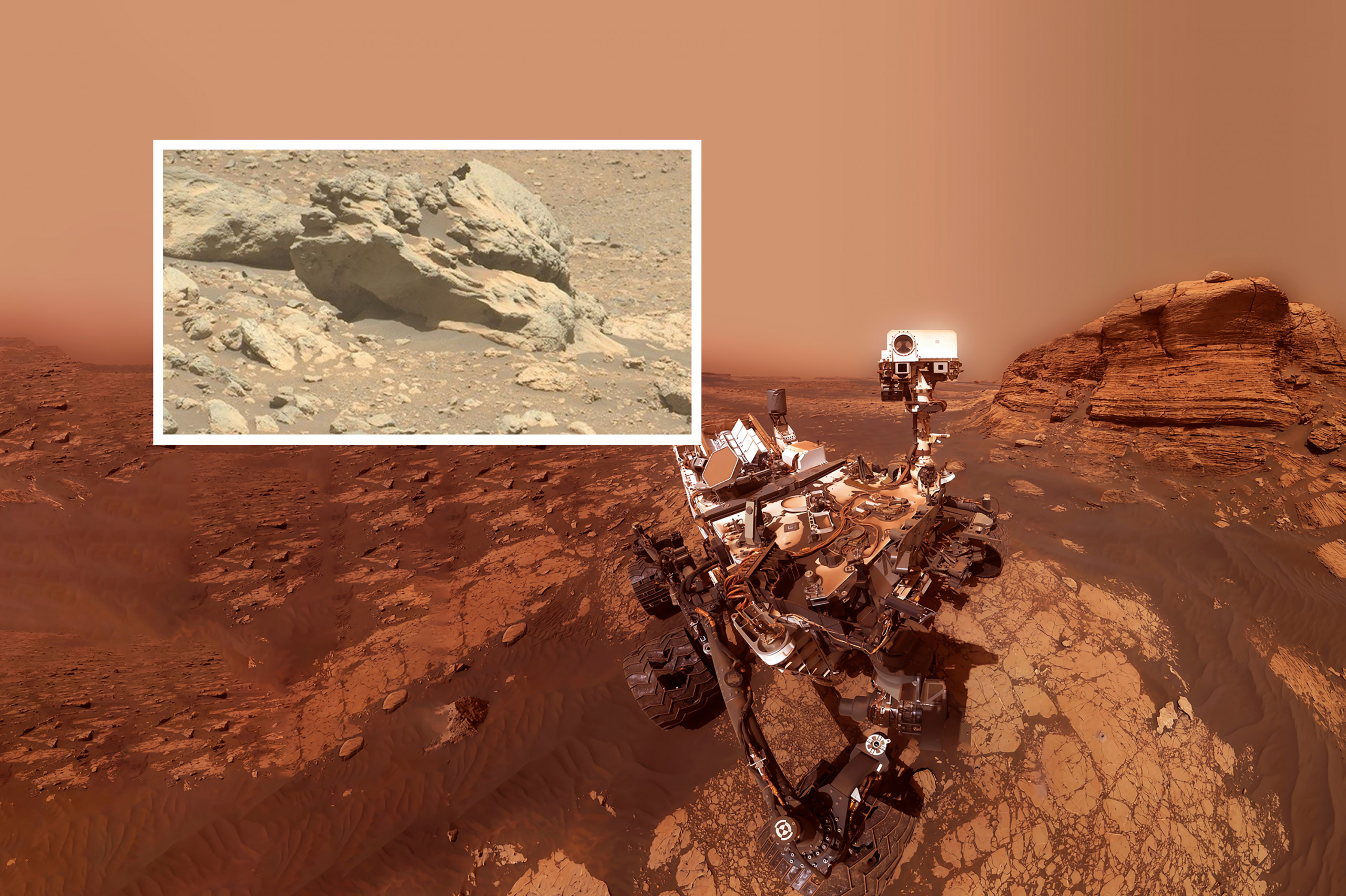 NASA descobre rocha em Marte com níquel e ferro, origem intrigante