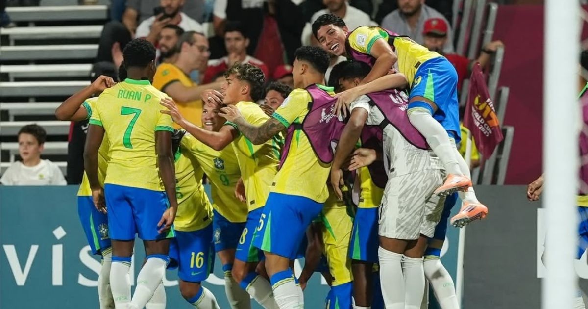 Brasil vence Marrocos e avança às semifinais da Copa Sub-17