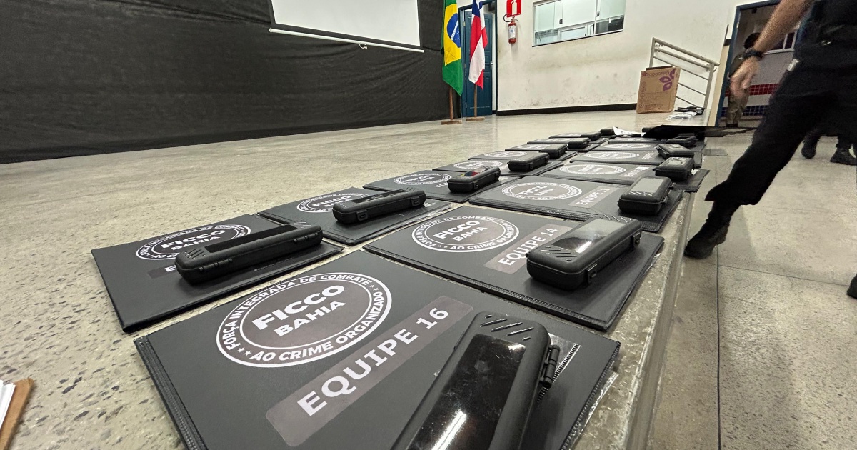 Operação Alta Potência 2 na Bahia laban contra facção criminosa