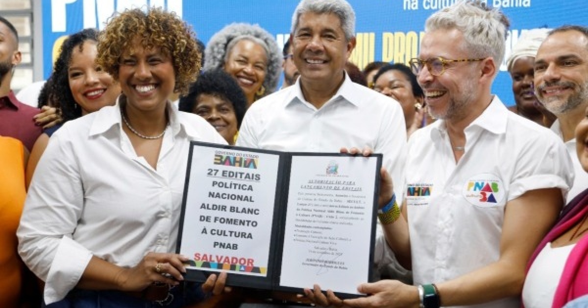 Bahia investe R$ 74 milhões em editais culturais Aldir Blanc