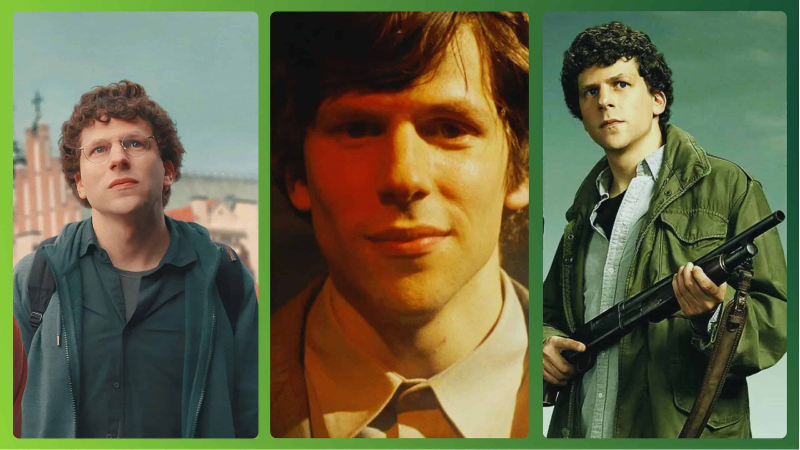Jesse Eisenberg em 8 filmes imperdíveis disponíveis nos streamings