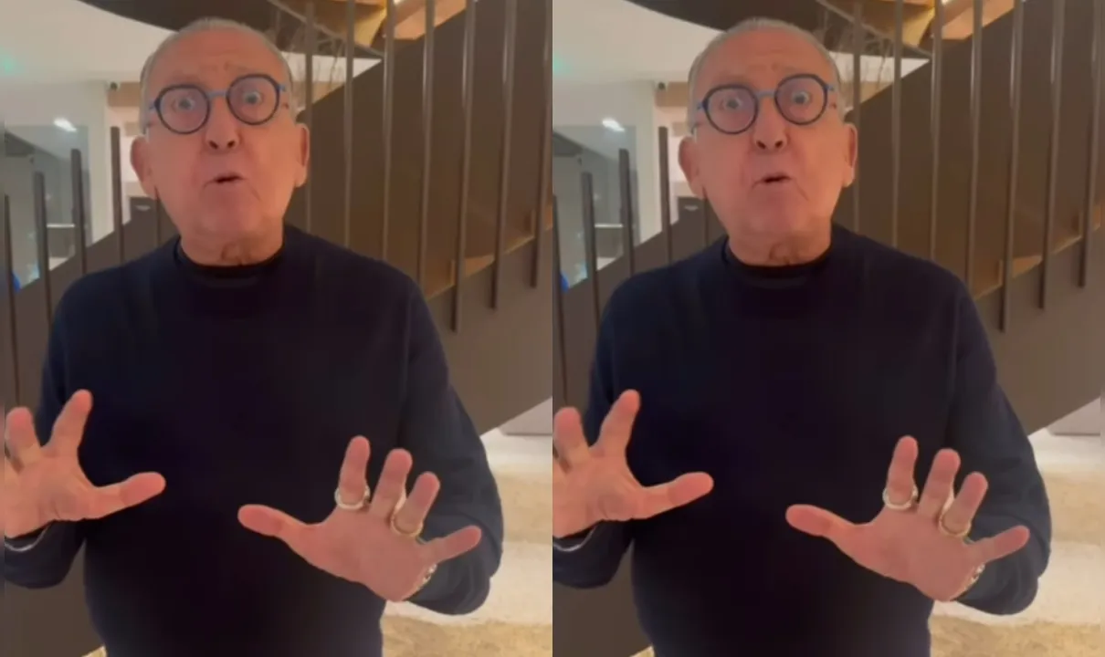 Galvão Bueno tem alta e retorna ao programa na Band após pneumonia