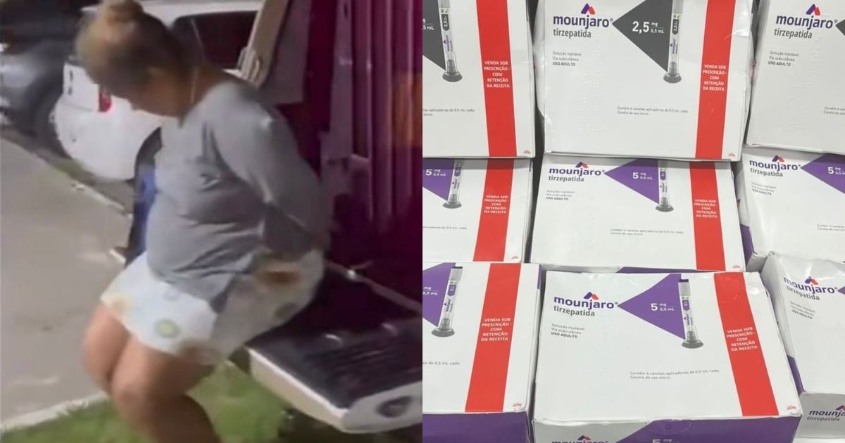 Idosa presa por receptação de canetas emagrecedoras em Salvador