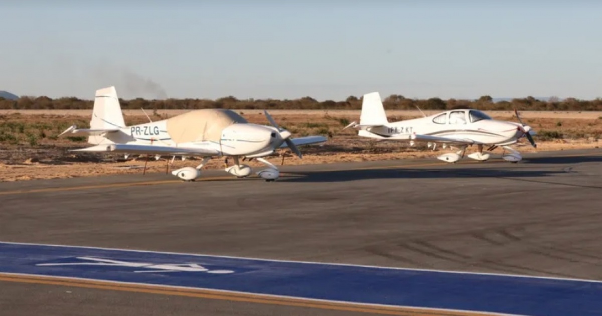 Instalação de sistema Papi no aeroporto de Bom Jesus da Lapa