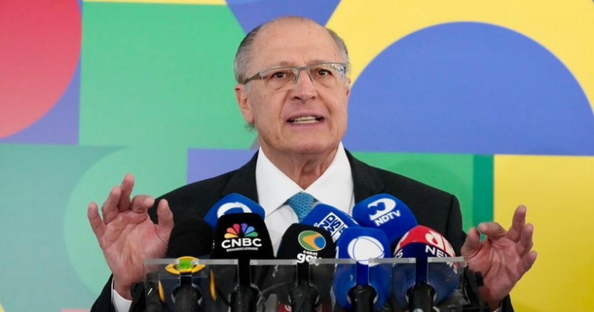 22% das exportações brasileiras continuam com tarifa, diz Alckmin