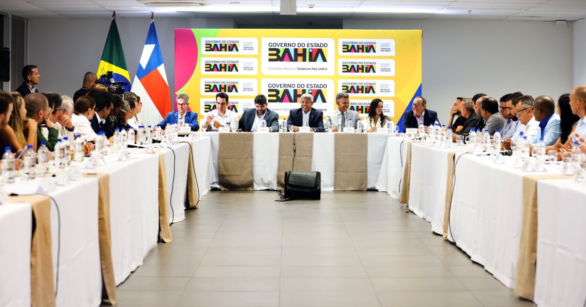 Governador Jerônimo Rodrigues se encontra com consórcios na Bahia