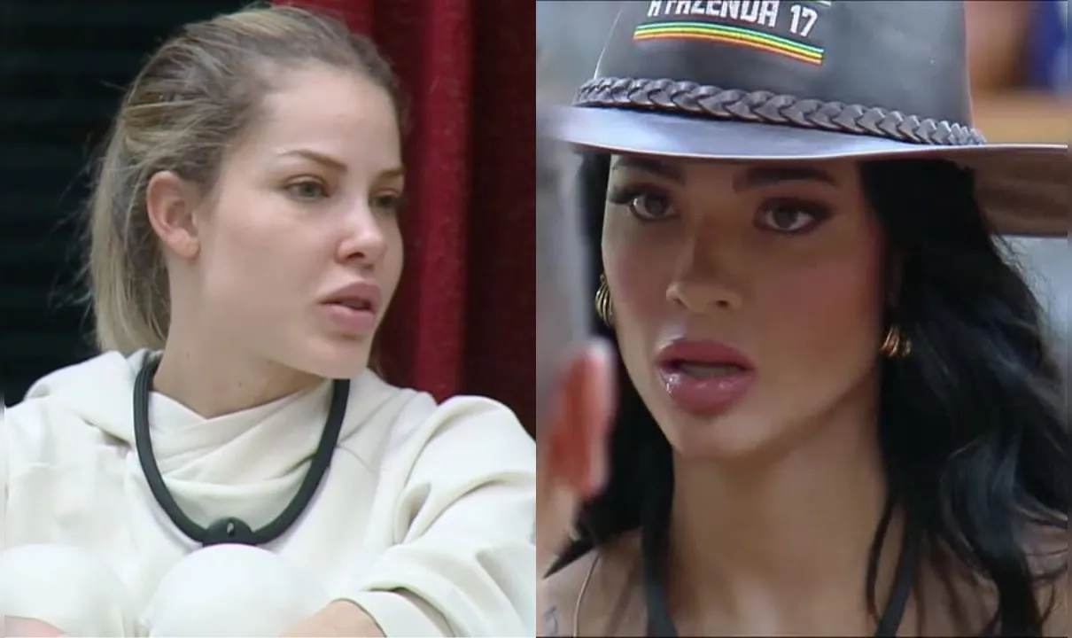 Saory Cardoso diz que Rayane Figliuzzi está apaixonada em A Fazenda 17