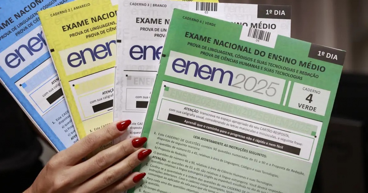 Gabaritos do segundo dia do Enem 2025 são divulgados pelo Inep