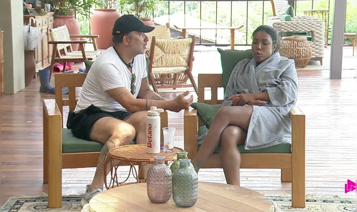 Estratégias de Fabiano para berlinda em A Fazenda 17