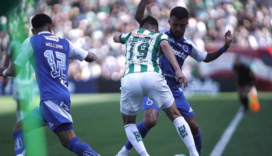 Juventude empata com o Cruzeiro e permanece na zona de rebaixamento