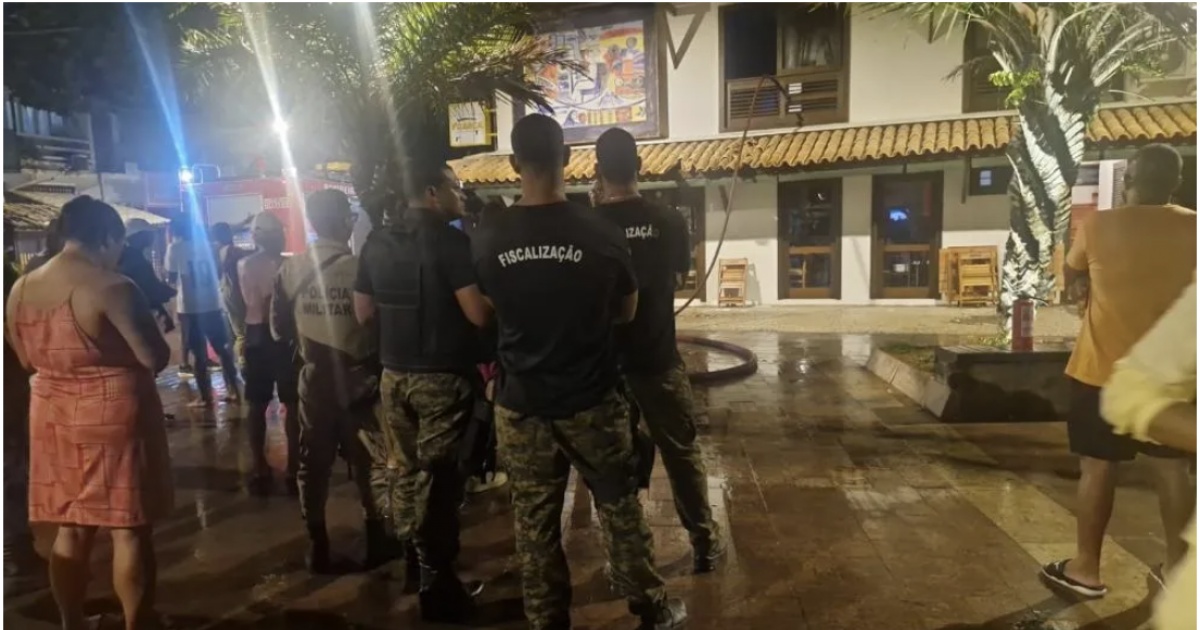 Criança de 3 anos morre em incêndio na Praia do Forte, Bahia