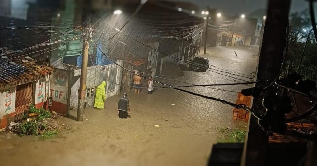 Defesa Civil alerta chuvas fortes em Feira de Santana na Bahia